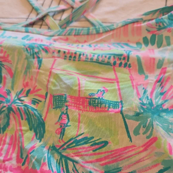 Lilly Pulitzer Tropical Palm Tank Top - Picture 3 of 7